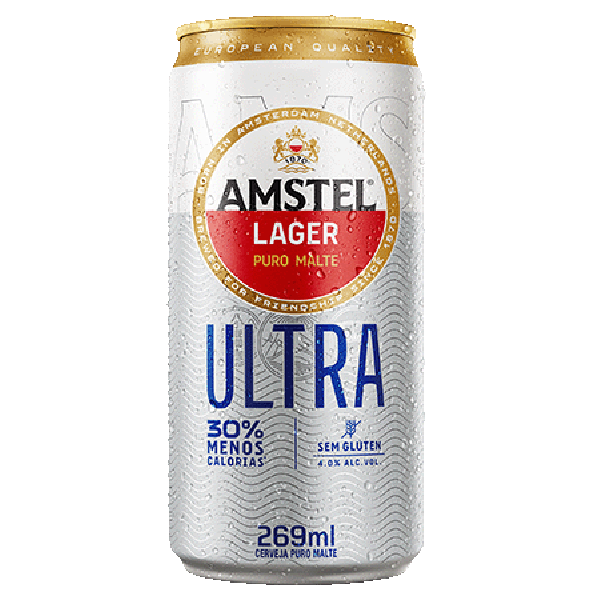 Lata 269 mL Amstel Ultra