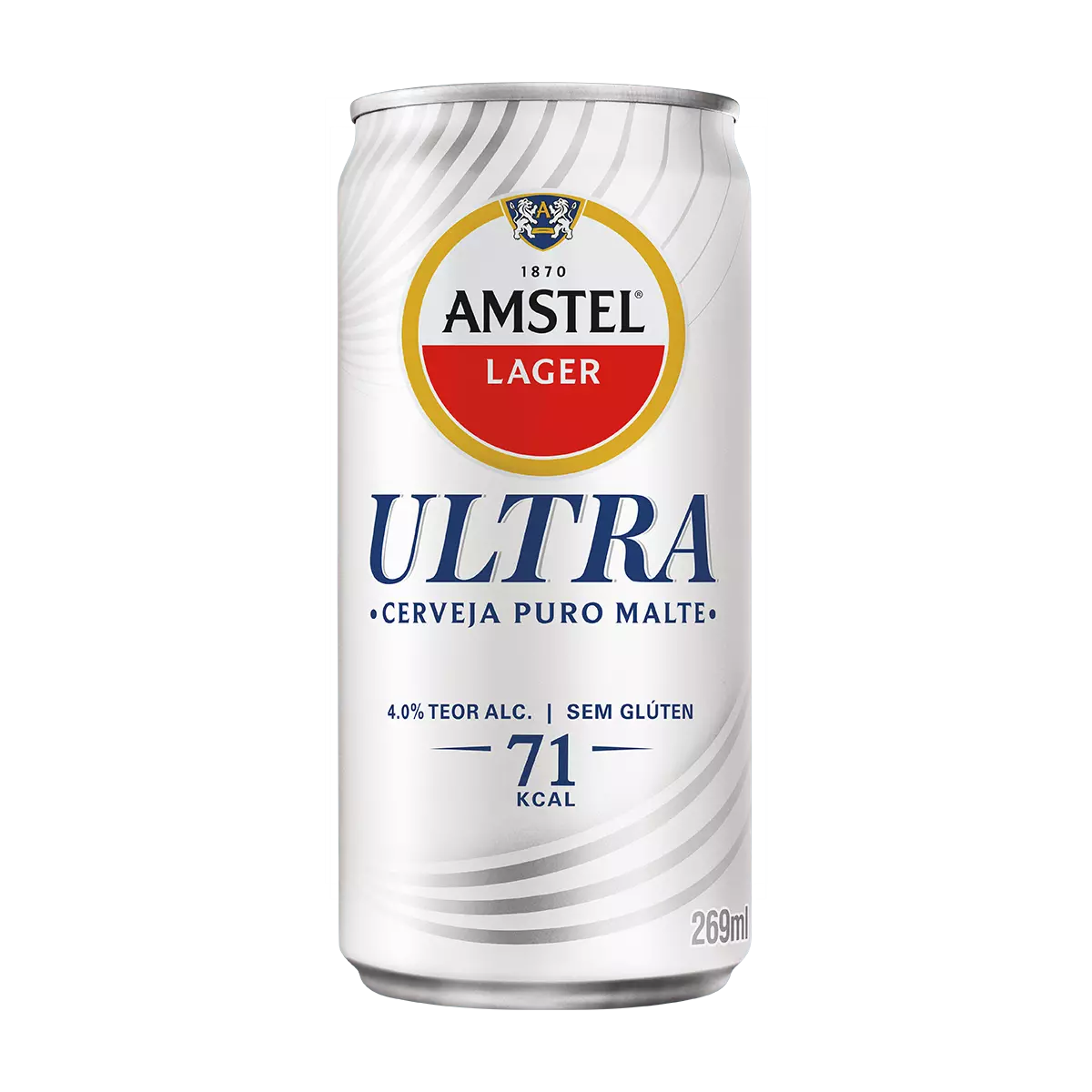 Lata 269 mL Amstel Ultra